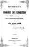 [Gutenberg 42211] • Histoire Sainte; ou, Histoire des Israélites / Depuis La Création, Jusqu'a La Dernière Destruction De Jérusalem